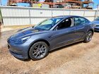 2022 Tesla Model 3 Gray vin: 5YJ3E1EB9NF307982