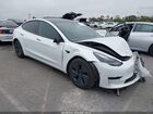 2022 Tesla Model 3 Long Range Dual Motor All-wheel Drive White vin: 5YJ3E1EBXNF275740
