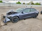 2022 Tesla Model 3 Gray vin: 5YJ3E1EBXNF290139
