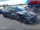 2022 Tesla Model 3 Performance Dual Motor All-wheel Drive Gray vin: 5YJ3E1EC2NF104182