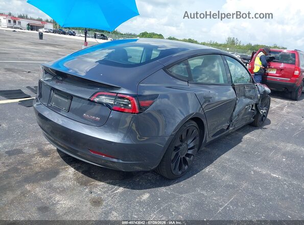 2022 TESLA MODEL 3 PERFORMANCE DUAL MOTOR ALL-WHEEL DRIVE