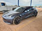 2022 Tesla Model 3 Gray vin: 5YJ3E1EC3NF177285