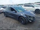 2022 Tesla Model 3 Performance Dual Motor All-wheel Drive Gray vin: 5YJ3E1EC4NF348822