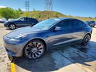 2022 Tesla Model 3 Gray vin: 5YJ3E1EC6NF277798