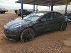 2022 Tesla Model 3 Black vin: 5YJ3E1ECXNF296385