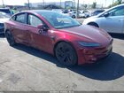 2024 Tesla Model 3 Performance All-wheel Drive Burgundy vin: 5YJ3E1ET2RF770738