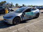 2025 Tesla Model 3 Серый vin: 5YJ3E1ET8SF932877