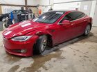 2017 Tesla Model S Red vin: 5YJSA1E22HF229170