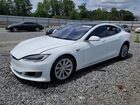 2016 Tesla Model S White vin: 5YJSA1E28GF149807