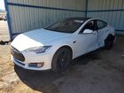 2016 Tesla Model S White vin: 5YJSA1E2XGF124696