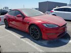 2021 Tesla Model S Long Range Dual Motor All-wheel Drive Red vin: 5YJSA1E53MF428801