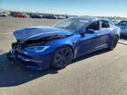 2023 Tesla Model S Blue vin: 5YJSA1E57PF529330