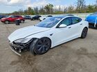 2022 Tesla Model S Белый vin: 5YJSA1E5XNF487541