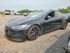 2021 Tesla Model S Black vin: 5YJSA1E61MF449753