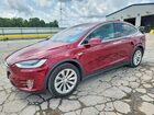 2016 Tesla Model X Red vin: 5YJXCAE42GFS00607