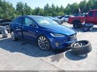 2016 Tesla Model X Blue vin: 5YJXCAE4XGFS00791