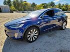 2019 Tesla Model X Blue vin: 5YJXCBE27KF184885
