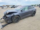 2021 Tesla Model X Gray vin: 5YJXCBE28MF323229