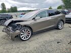 2016 Tesla Model X Золотой vin: 5YJXCBE45GF005753