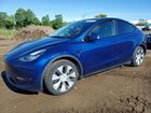 2021 Tesla Model Y Blue vin: 5YJYGAEE0MF236616