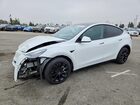 2021 Tesla Model Y White vin: 5YJYGDED7MF125909