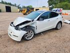 2020 Tesla Model Y White vin: 5YJYGDEE0LF019647