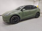 2020 Tesla Model Y Green vin: 5YJYGDEE0LF022550
