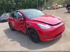 2021 Tesla Model Y Long Range Dual Motor All-wheel Drive Красный vin: 5YJYGDEE1MF186326