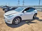 2021 Tesla Model Y White vin: 5YJYGDEE2MF253094
