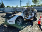 2020 Tesla Model Y Burn vin: 5YJYGDEE3LF032845