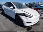 2021 Tesla Model Y Long Range Dual Motor All-wheel Drive White vin: 5YJYGDEE4MF275887