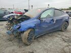 2020 Tesla Model Y Blue vin: 5YJYGDEE6LF058131