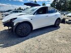 2021 Tesla Model  Y White vin: 5YJYGDEE7MF153685
