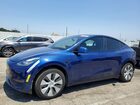 2021 Tesla Model Y Blue vin: 5YJYGDEE8MF274953