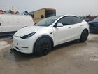 2020 Tesla Model Y White vin: 5YJYGDEE9LF032218