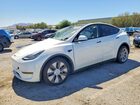 2021 Tesla Model Y White vin: 5YJYGDEE9MF298727