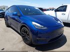 2020 Tesla Model Y Long Range Dual Motor All-wheel Drive/performance Dual Motor All-wheel Drive Синий vin: 5YJYGDEF2LF003278