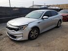 2018 Kia Optima Lx Silver vin: 5XXGT4L34JG236461