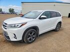 2017 Toyota Highlander Limited White vin: 5TDDZRFH8HS358139