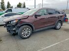 2017 Kia Sorento Lx Burgundy vin: 5XYPG4A38HG280797