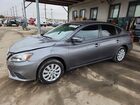 2016 Nissan Sentra Sv Gray vin: 3N1AB7APXGY217139