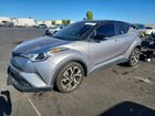 2019 Toyota C-hr Xle Silver vin: JTNKHMBX3K1022389