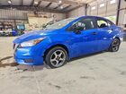 2022 Nissan Versa S Синий vin: 3N1CN8DV3NL825935