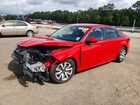2026 Honda Civic Lx Red vin: 2HGFE2F27TH523548