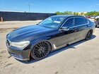 2016 Bmw 750 Xi Black vin: WBA7F2C57GG419252