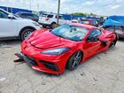 2026 Chevrolet Corvette Stingray 3lt Красный vin: 1G1YC2D45T5111193