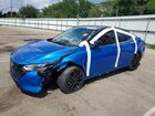 2025 Nissan Sentra Sr Синий vin: 3N1AB8DV8SY334159