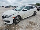 2018 Honda Civic Ex Белый vin: 19XFC2F77JE001091