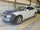 2022 Dodge Charger Sxt White vin: 2C3CDXBG5NH129332