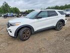 2021 Ford Explorer Xlt White vin: 1FMSK8DHXMGA02641